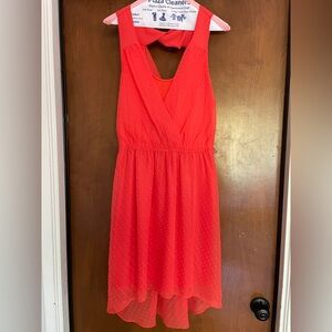 Express High-Low Midi Dress